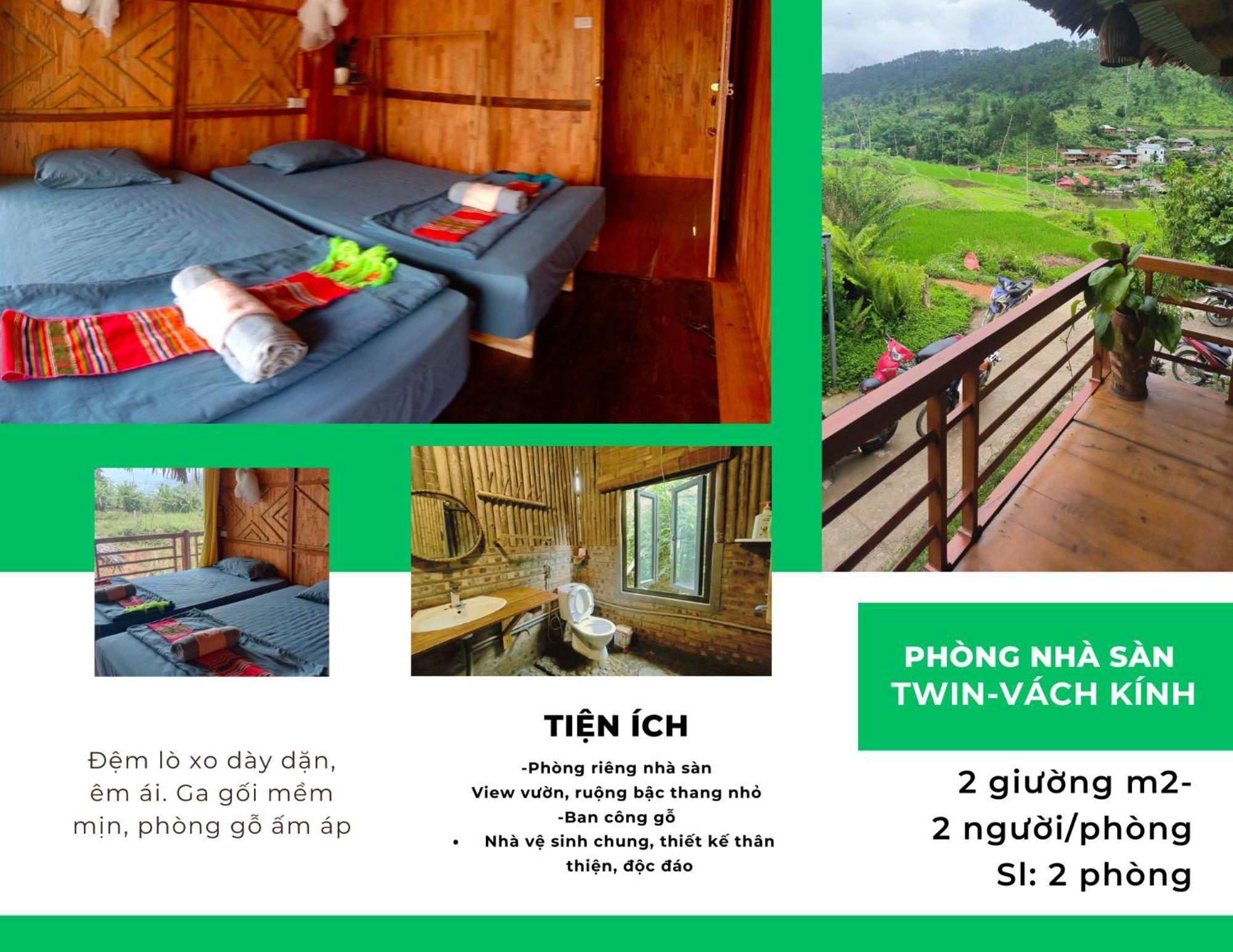 Zoni Home Tram Tau Cham Ta Lao Esterno foto