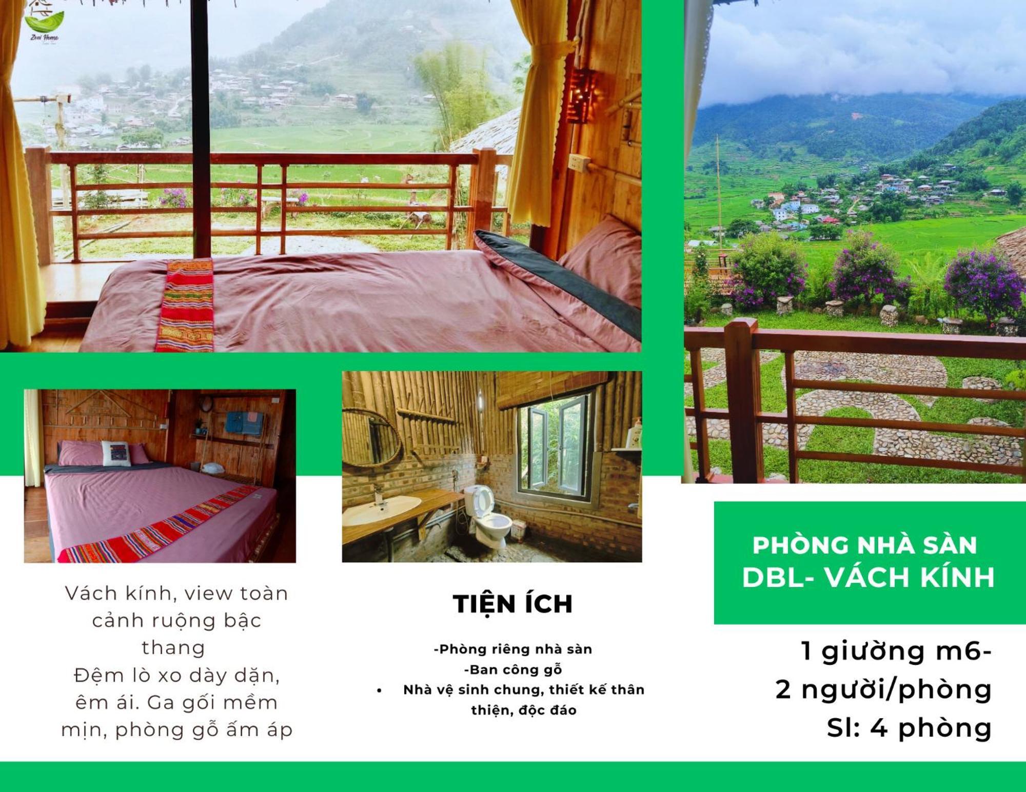 Zoni Home Tram Tau Cham Ta Lao Esterno foto